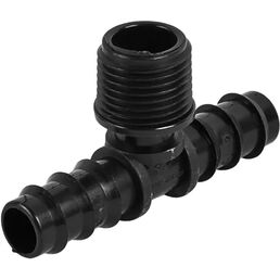 Тройник для ПНД трубки BOUTTE, 1/2"x16 мм