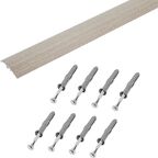 Порог разноуровневый (кант) Artens 40x1800x0-8 мм цвет ольха