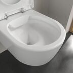 Унитаз подвесной Villeroy&Boch Avento 37 см 5656HR01 белый с сиденьем микролифт