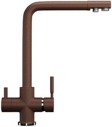 Смеситель для кухонной мойки Ulgran U-016-307 терракотовый