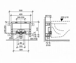 Инсталляция Ideal Standard VV610010