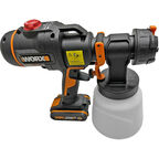 Краскопульт Worx WX020.9, 20В, без АКБ и ЗУ