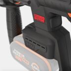 Перфоратор аккумуляторный бесщеточный WORX WX381, 20В, 4Ач x1, ЗУ 2А, кейс