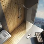 Боковая стенка Ravak Walk In Wall-100 v.200 bright alu+Transparent