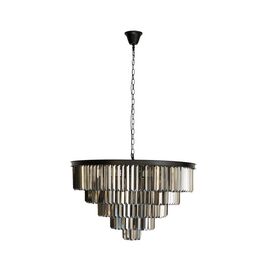 Подвесная каскадная люстра хрустальная светодиодная Loft It Prism 10018/800C