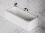 Ванна из искусственного камня Salini  Orlanda Axis Kit 170x75 103323M S-Stone белая матовая