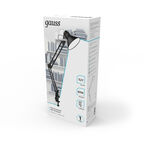 Светильник настольный Gauss GTL001 60W 220-240V E27 черный струбцина