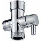 Дивертор KАISER 315 поворотный (керамический) 3/4" - 3/4" - 1/2"
