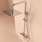 Душевая стойка Sancos Kanedo SC7100CH хром, с термостатом, без излива