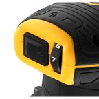 Аккумуляторная эксцентриковая шлифмашина DEWALT DCW210P1T, 18 В, 125 мм, 12000 кол/мин, с АКБ 5 Ач и ЗУ, в кейсе TSTAK