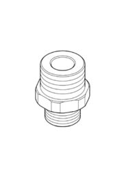 Переходник 3/8″ наружная резьба на 1/2″ наружная резьба GROHE (48115000)
