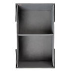 Ящик с отделениями Casy Home For Professionals 50x32x18см, серебряный
