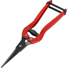 Садовые секатор-ножницы Добросад 7" (18см) "Садовник" металлические ручки 826-016