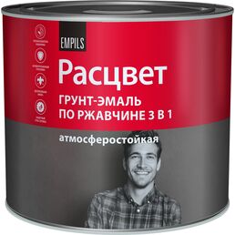 Алкидная грунт-эмаль по ржавчине Расцвет 65173
