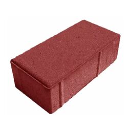 Брусчатка Кирпич 200x100x60 мм красная