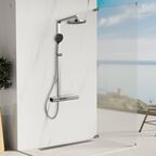 Душевая стойка Vincea Arco VSFS-4AR1CH с изливом, хром