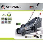 Газонокосилка аккумуляторная бесщеточная Sterwins 20 В 33 см 1x5 Ач АКБ и ЗУ входит в комплект