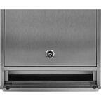 Почтовый ящик Standers 26x35x8.3 см нержавеющая сталь цвет серый