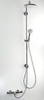 Душевая стойка Hansgrohe Croma 220 Showerpipe 27223000 с термостатом и изливом, хром