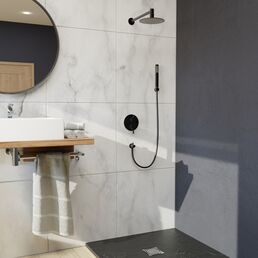 Встраиваемая душевая система RGW Shower Panels 511408521-04 черная