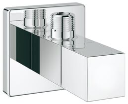 Угловой вентиль GROHE Cube 1/2?-3/8? для подключения смесителей, хром (22012000)