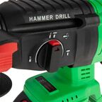 Перфоратор аккумуляторный бесщеточный SDS-plus Zitrek ZKCH20FU, 20 В Li-Ion 2x4 Ач, 2 Дж