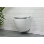 Унитаз подвесной Alcora Encanto LT-046E-R 49530 безободковый с сиденьем микролифт