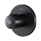 Встраиваемый cмеситель для душа Am.Pm X-Joy F85A65722 TouchReel черный матовый
