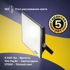 Прожектор светодиодный уличный Ritter Profi 50 Вт 2700К IP65 теплый белый свет