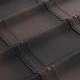 Лист Ондувилла 400x1070 мм брауни