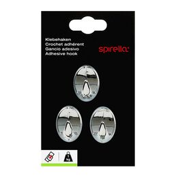 Набор крючков Spirella, 3шт, цвет серебро