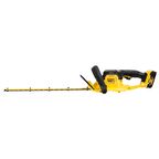 Аккумуляторный кусторез DEWALT DCMHT563P1, 18 В, 56 см, 1400 ход/мин, с АКБ 5 Ач и ЗУ (DCMHT563P1-QW)