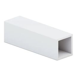 Профиль базовый Лофт 18x2000 мм алюминий белый