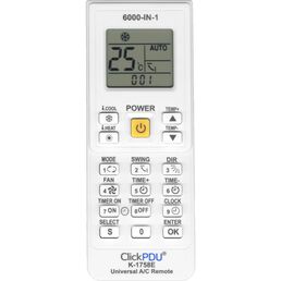 Универсальный пульт для всех кондиционеров clickpdu K-1758E clickpdu HAR189