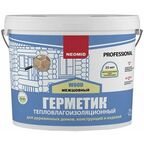 Неомид Теплый Дом герметик межшовный для дерева белый (15кг) / NEOMID Wood Professional герметик тепловлагоизоляционный межшовный для дерева белый (15