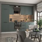 Карниз для кухонного шкафа Инта Delinia ID 220x4 см МДФ цвет зеленый