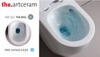 Унитаз подвесной Artceram File 2.0 FLV006 01 00 безободковый, смыв THE REEL, белый глянцевый
