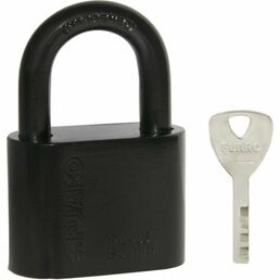 Fuaro Замок навесной PL-15-50 Black диск. 4 кл. Блистер 42279