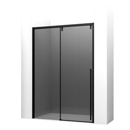 Душевая дверь Ambassador Intense 130x200 110022202IBB стекло тонированное, профиль черный