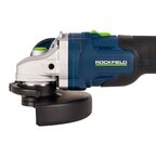 УШМ аккумуляторная бесщеточная Rockfield RF2204BK, 20 В Li-ion 4 Ач, 125 мм