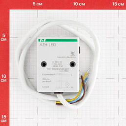 Фотореле модульное F&F AZH-LED (EA01.001.017) 230 В 10 А 1P+N с датчиком