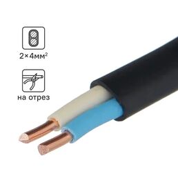 Кабель Промэко ВВГпнг(A)-LS 2x4 100 м ГОСТ
