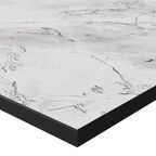 Столешница кухонная Slotex серии Кристал 300x60x1.6 см HPL-пластик цвет серо-белый