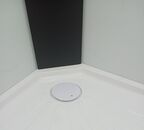 Душевая кабина Ceruttispa 90x90 CHIKA901B без крыши, стекло прозрачное, профиль черный