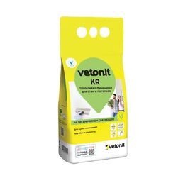 Шпаклёвка полимерная финишная Vetonit KR 5 кг