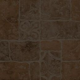 Глазурованный керамогранит Керамин Грес Руст Бастион 40x40 см 2.08 м² матовый цвет коричневый