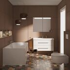 Унитаз подвесной Villeroy&Boch Avento 37 см 5656HR01 белый с сиденьем микролифт