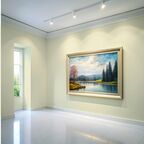Краска интерьерная для стен и потолков износостойкая матовая Profipaints ECO INTERIOR VISION  0.9л , Бежевая пустыня