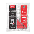 Система выравнивания плитки Beorol 1 мм зажим ворота (100 шт.)