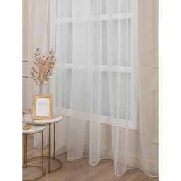 Тюль деворе шампань 300х270 см Amore Mio (15515)